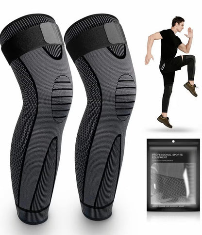 Pair of Leg Knee Support- Compression Sleeves